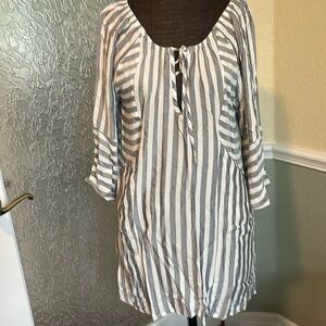 Blue Island size large cover-up. NWOT